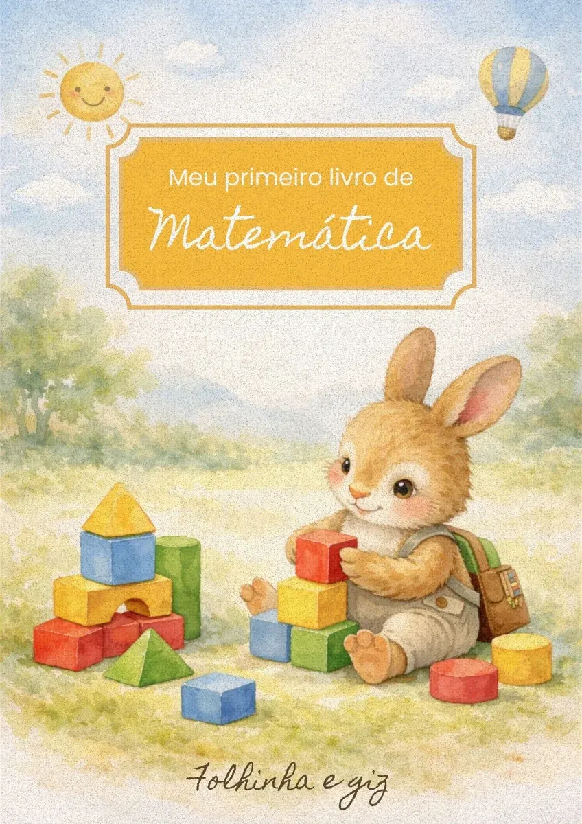 Capa do Meu primeiro livro de Matemática